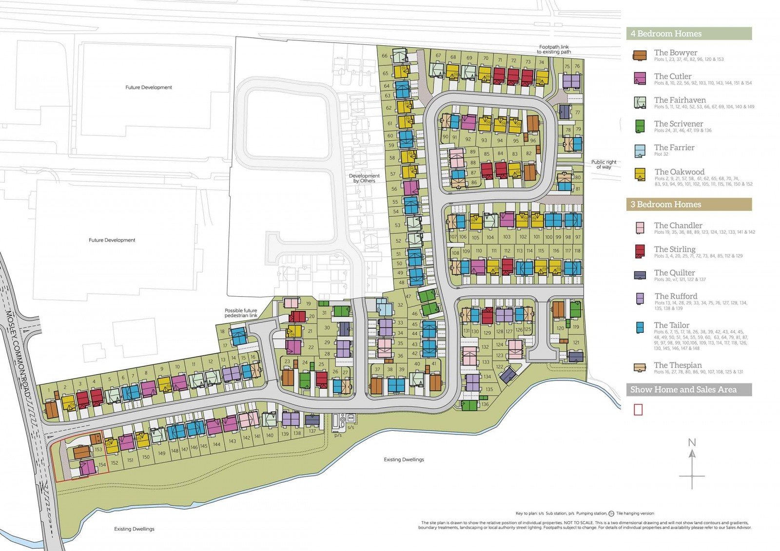 elements artisan siteplan The Oakwood - Elements, Greater Manchester